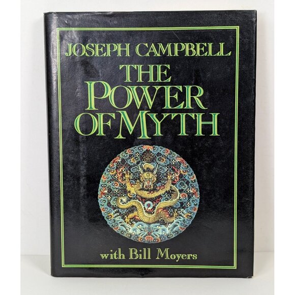 The Power of Myth Joseph Campbell 1st Edition BOMC 1988 Hardcover W/ Dust Jacket - Picture 2 of 4